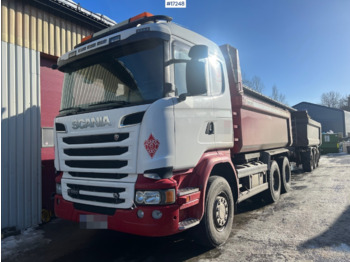 Kipper vrachtwagen SCANIA R 580