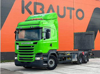 Containertransporter/ Wissellaadbak vrachtwagen SCANIA R 490