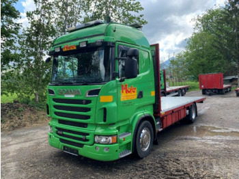 Vrachtwagen met open laadbak SCANIA R 500