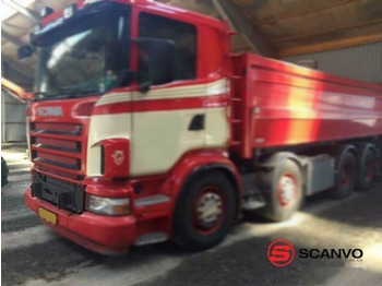 Kipper vrachtwagen SCANIA