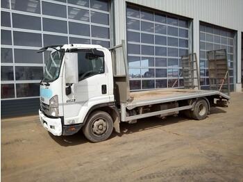 Vrachtwagen met open laadbak voor het vervoer van zwaar materieel 2017 Isuzu F110.210: afbeelding 1