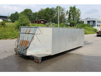Vrachtwagen 2-Kammer-Thermosilo für Hakengerät: afbeelding 1