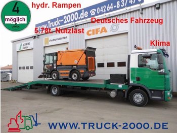 Autovrachtwagen vrachtwagen MAN TGL12.210 Spezial Baumaschinen*hydrRampen5,8t.NL