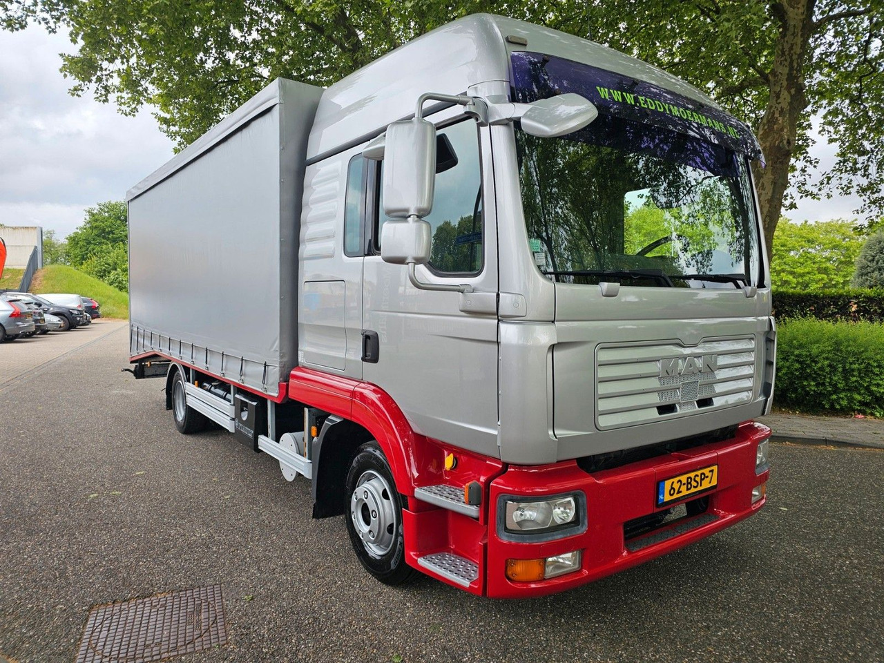 Autovrachtwagen vrachtwagen MAN TGL 8.180 LX Autotransporter