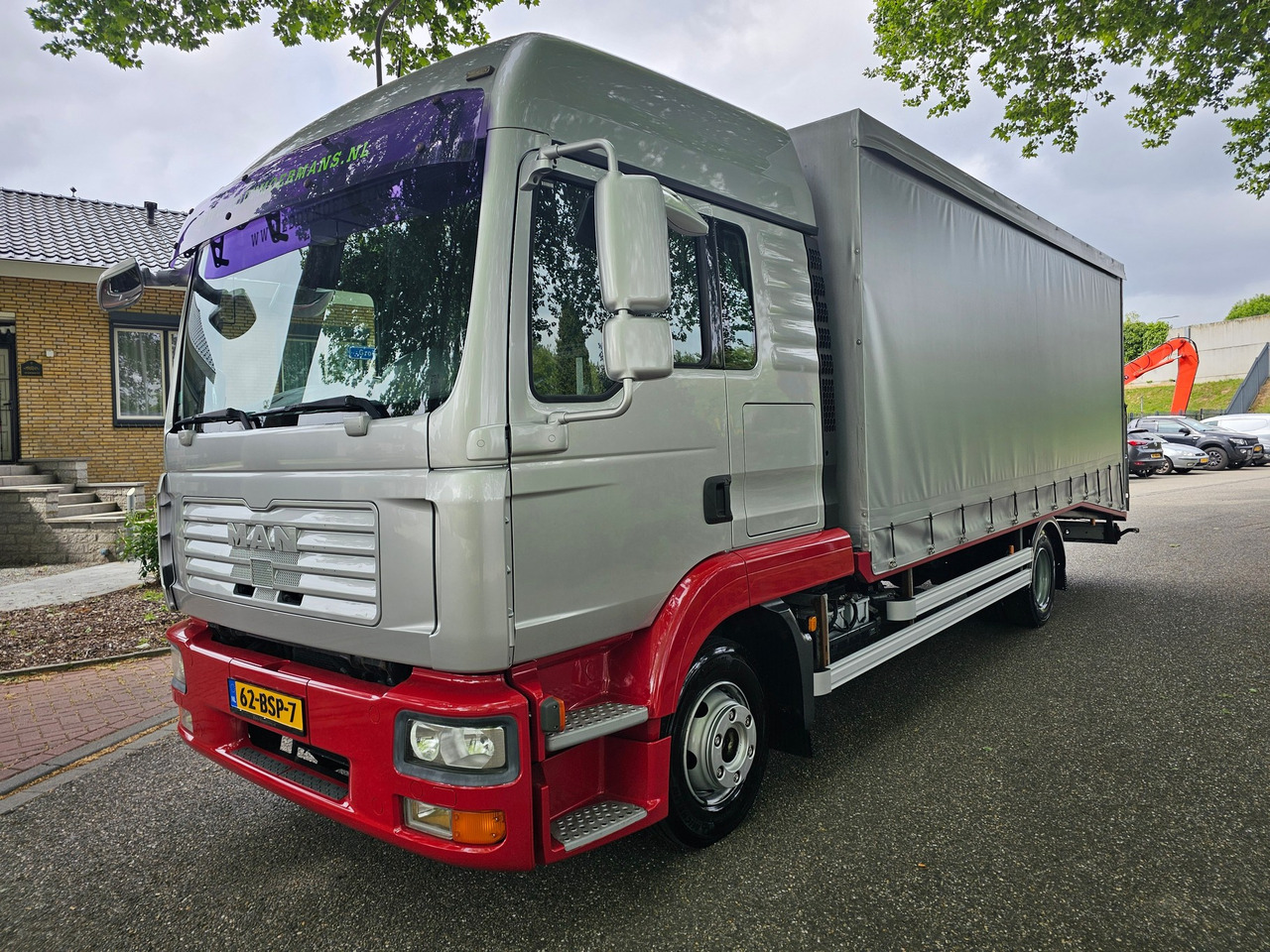 Autovrachtwagen vrachtwagen MAN TGL 8.180 LX Car Transporter