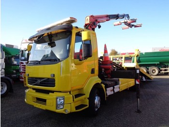 Autovrachtwagen vrachtwagen Volvo FL 42 + PTO + Palfinger crane