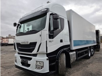 Bakwagen Iveco Stralis 460E6 6x2 Lenkachse Durchlader Stahlboden (20)