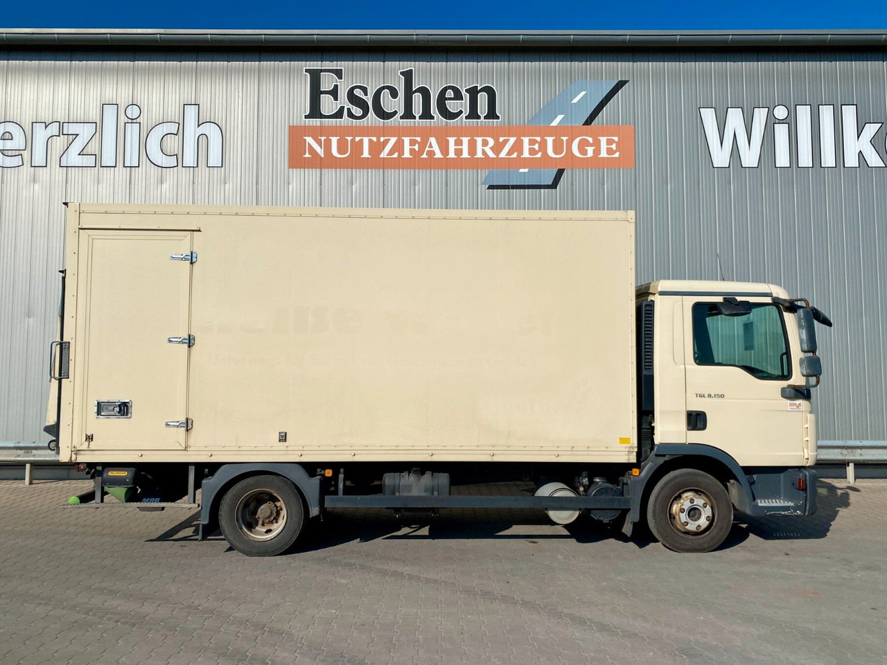 Bakwagen MAN TGL 8.150 Blatt/Blatt*5,5mKoffer*LBW*Seitentür MAN TGL 8.150 Blatt/Blatt*5,5mKoffer*LBW*Seitentür