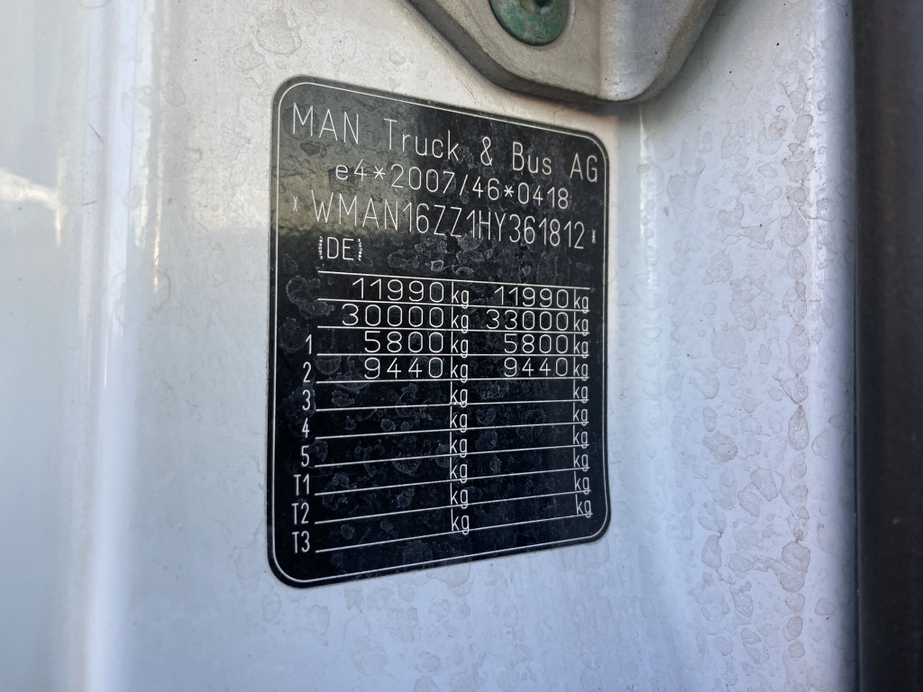 Bakwagen MAN TGM 12.290 4x2 BL / Palfinger LBW