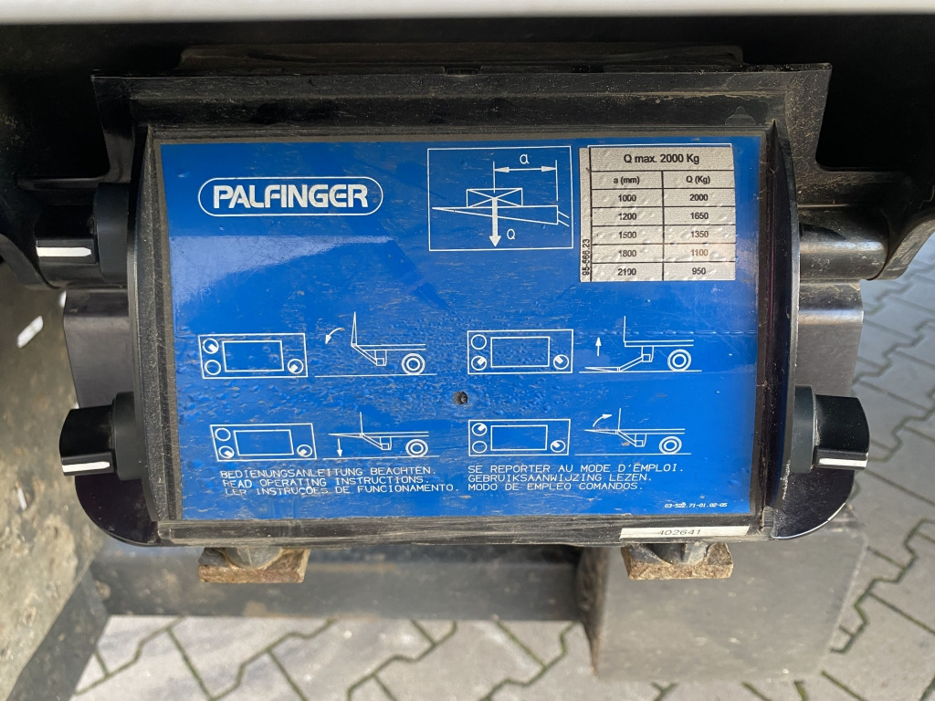 Bakwagen MAN TGM 12.290 4x2 BL / Palfinger LBW