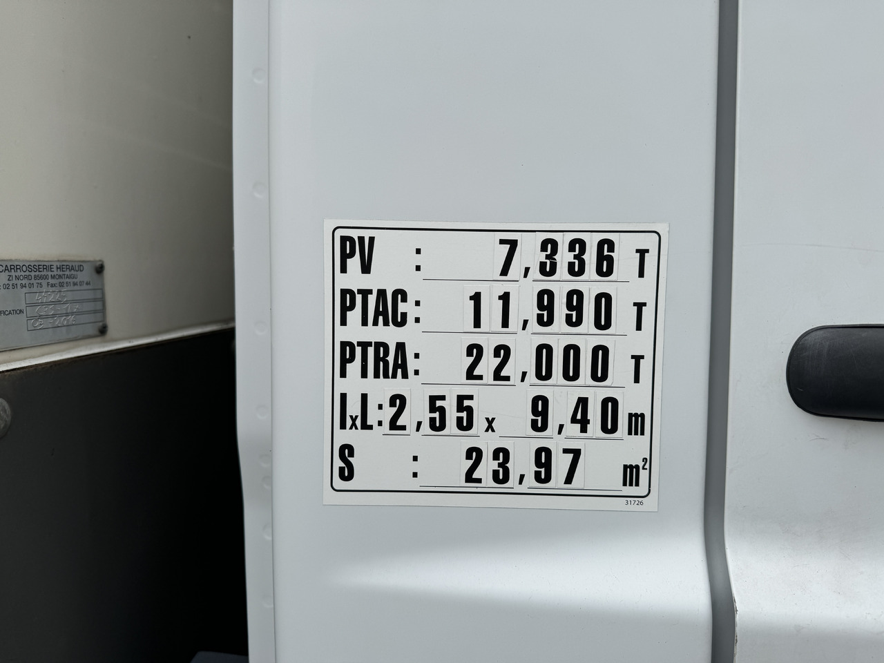 Bakwagen MERCEDES-BENZ ATEGO 1218