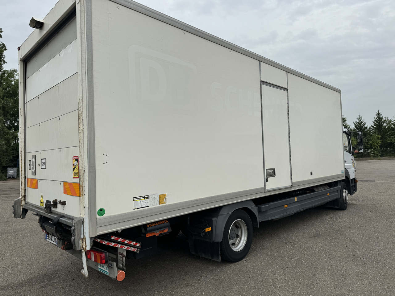 Bakwagen MERCEDES-BENZ ATEGO 1218