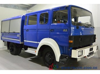 Bakwagen Magirus Deutz 90-16 Turbo 4x4 Mannschaft-Gerätewagen Neuwertig