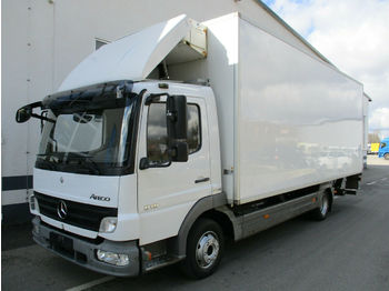 Bakwagen Mercedes-Benz Atego 818L Euro5 Kühlkoffer LBW Luftfederung