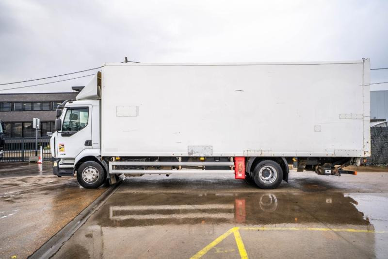 Bakwagen Renault MIDLUM 220 (16T)+ DHOLLANDIA 2T.