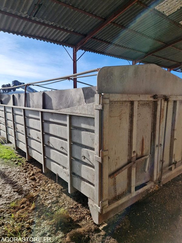 Vrachtwagen Benne ampliroll céréalière 9