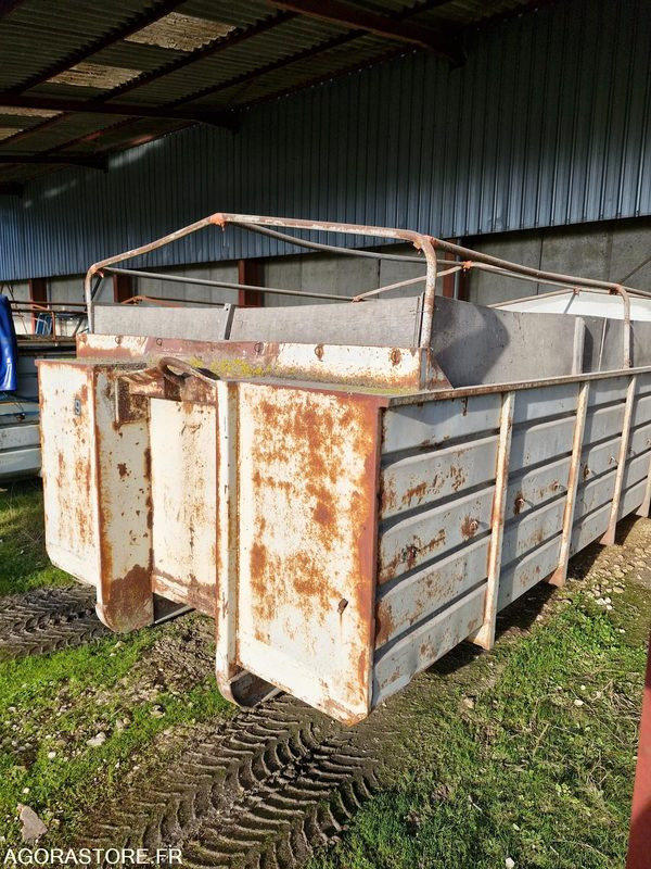 Vrachtwagen Benne ampliroll céréalière 9