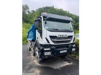 Vrachtwagen  CAMION 8X4 BENNE RONDE IVECO X-WAY 480 76 000 KM 2019