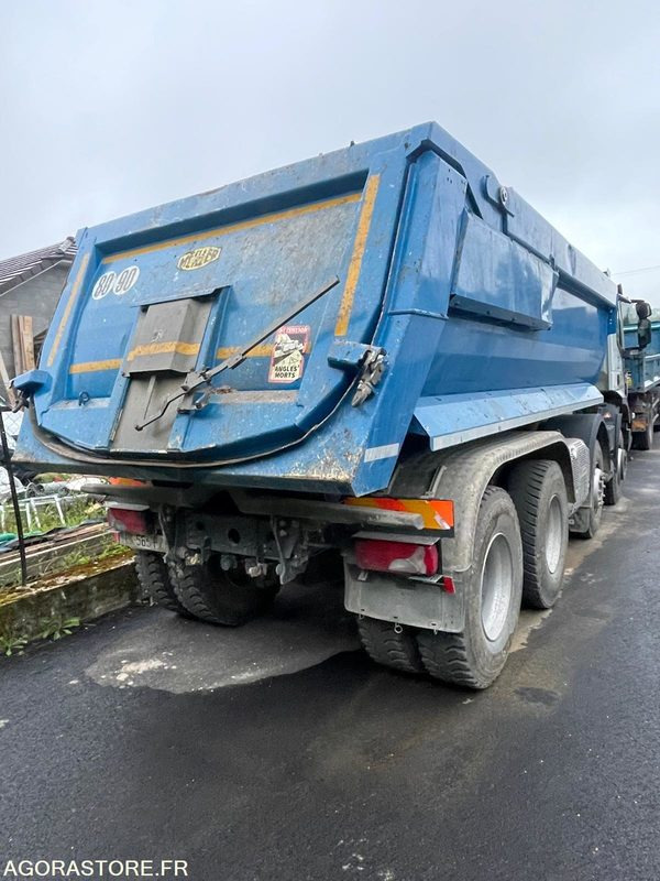 Vrachtwagen CAMION 8X4 BENNE RONDE IVECO X-WAY 480 76 000 KM 2019