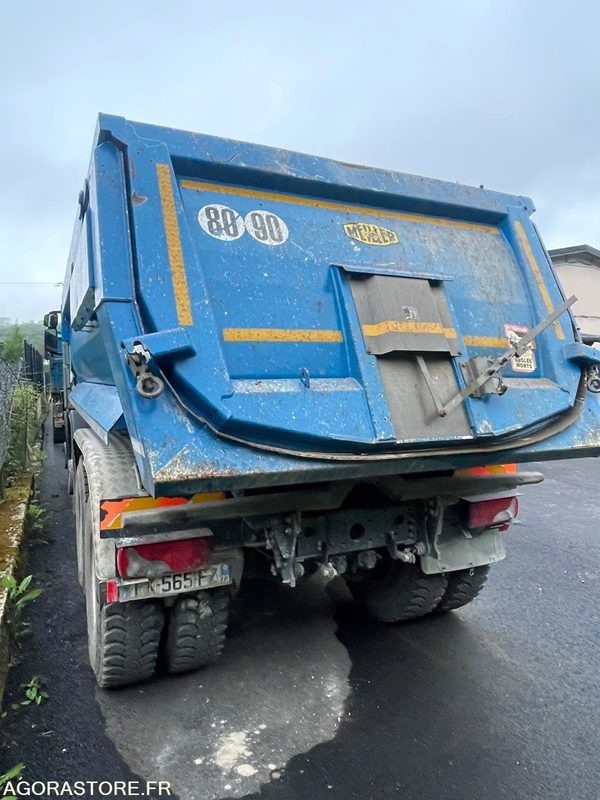 Vrachtwagen CAMION 8X4 BENNE RONDE IVECO X-WAY 480 76 000 KM 2019