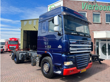 DAF XF 105.410 XF105-410 FAR 6X2 CHASSIS MANUAL IN SUPER CONDITION - Chassis vrachtwagen