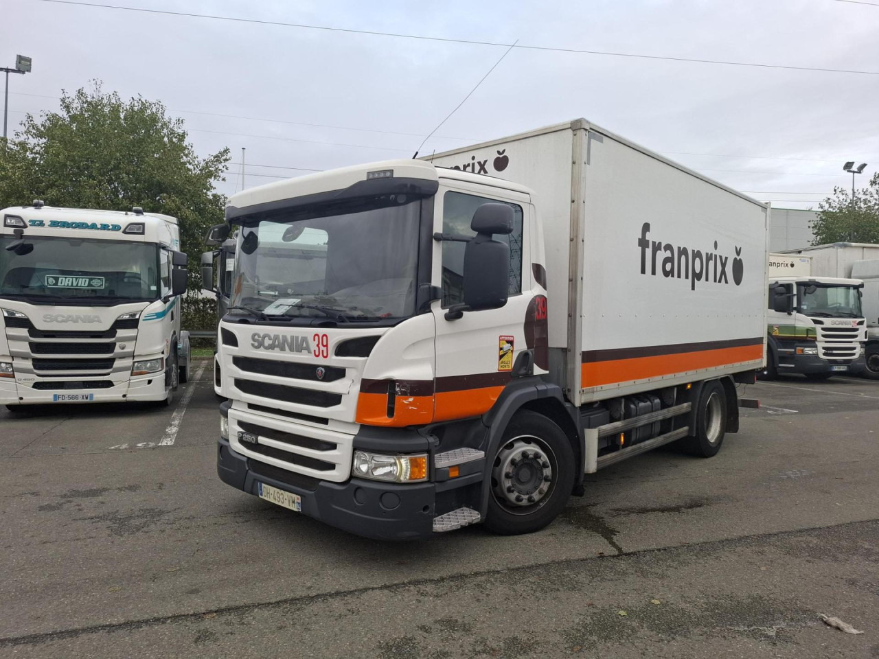 Chassis vrachtwagen SCANIA P 250 DB4x2MLA