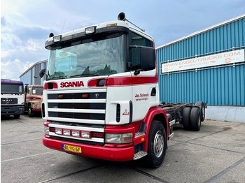 Chassis vrachtwagen Scania 114-340GB 6X2*4 NB 340 (EURO 3 / MANUAL GEARBOX / AIRCONDITIONING)