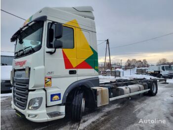 DAF XF 410 BDF - containertransporter/ wissellaadbak vrachtwagen