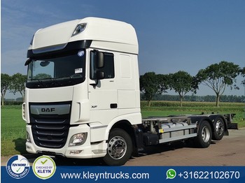 Containertransporter/ wissellaadbak vrachtwagen DAF XF 480 ssc 6x2 far intarder