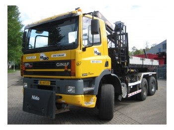 Ginaf M3335 - Containertransporter/ Wissellaadbak vrachtwagen