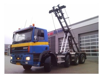 Ginaf M4243TS 8x4 NCH Kabelinstallatie - Containertransporter/ Wissellaadbak vrachtwagen