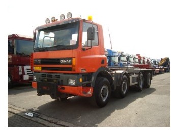 Ginaf M4243-S 8X4 - containertransporter/ wissellaadbak vrachtwagen