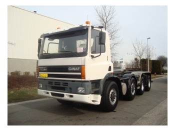 Ginaf M4243-TS   8X4 - Containertransporter/ Wissellaadbak vrachtwagen