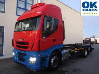 Containertransporter/ wissellaadbak vrachtwagen Iveco Stralis AS260S46Y/FPCM