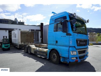 Containertransporter/ wissellaadbak vrachtwagen MAN TGX