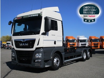 Containertransporter/ wissellaadbak vrachtwagen MAN TGX 26.460 6X2-2 LL, Euro 6, XLX, Intarder, Navi