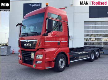 MAN TGX 26.460 6X2-4 LL - Containertransporter/ Wissellaadbak vrachtwagen