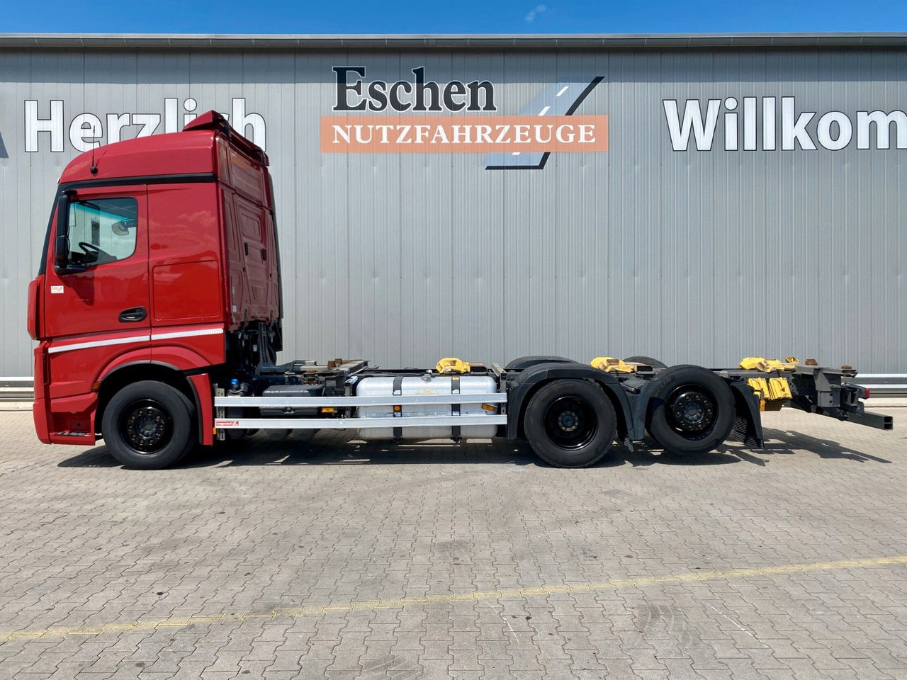 Containertransporter/ Wissellaadbak vrachtwagen Mercedes-Benz Actros 2546 LL 6x2 | SDG-Multi*Retarder*Navi*AHK