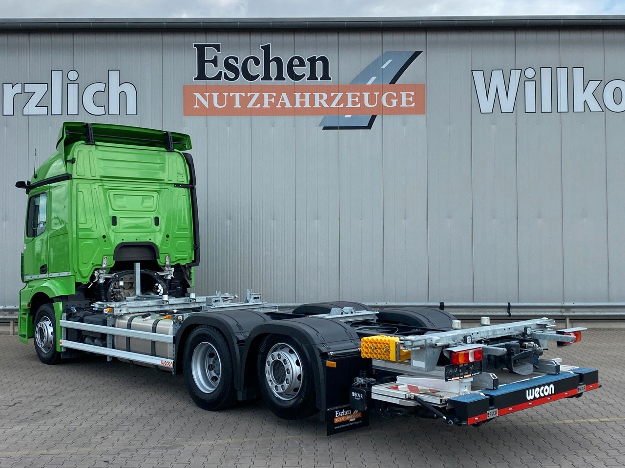 Containertransporter/ Wissellaadbak vrachtwagen Mercedes-Benz Actros MP5 2542 L BDF | Lift/Lenk*LBW*MirrorCam