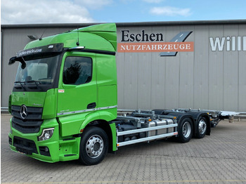 Containertransporter/ Wissellaadbak vrachtwagen  Mercedes-Benz Actros MP5 2542 L|OHNE EZ*Lenkachse*Ladebordwand