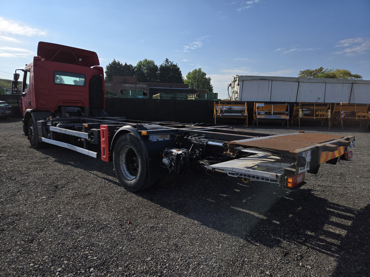 Containertransporter/ Wissellaadbak vrachtwagen Renault 320DXI