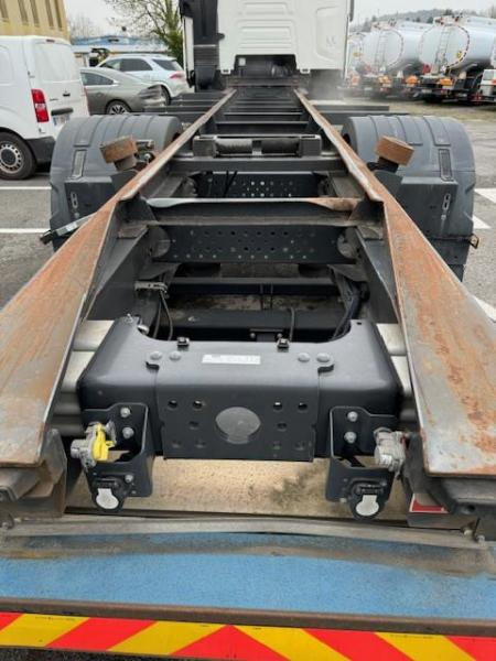 Containertransporter/ Wissellaadbak vrachtwagen Renault 460 Gamme T