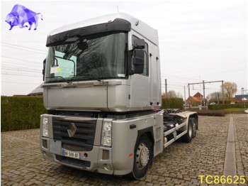 Containertransporter/ wissellaadbak vrachtwagen Renault Magnum 460 Euro 4 INTARDER