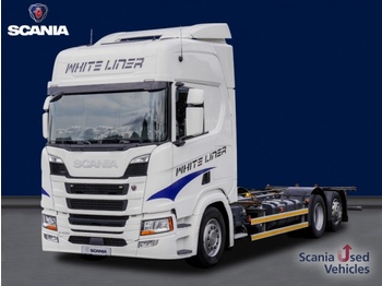 Containertransporter/ wissellaadbak vrachtwagen SCANIA R 450 B6X2*4LB