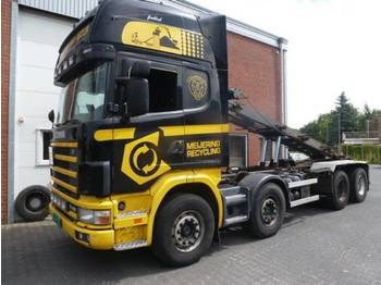 Containertransporter/ wissellaadbak vrachtwagen Scania R164.480 8x2