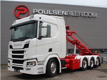 Containertransporter/ wissellaadbak vrachtwagen Scania R500 8x4*4