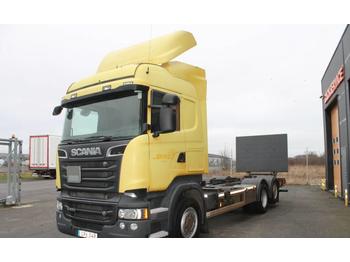 Containertransporter/ wissellaadbak vrachtwagen Scania R520 EURO 6