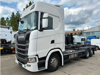 Scania S450 BDF 6x2 Retarder 3 units in stock  - containertransporter/ wissellaadbak vrachtwagen