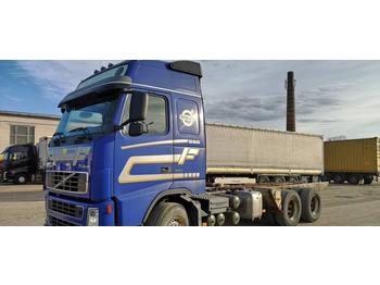 Containertransporter/ wissellaadbak vrachtwagen Volvo FH16 6X4 MANUAL with hydraulic
