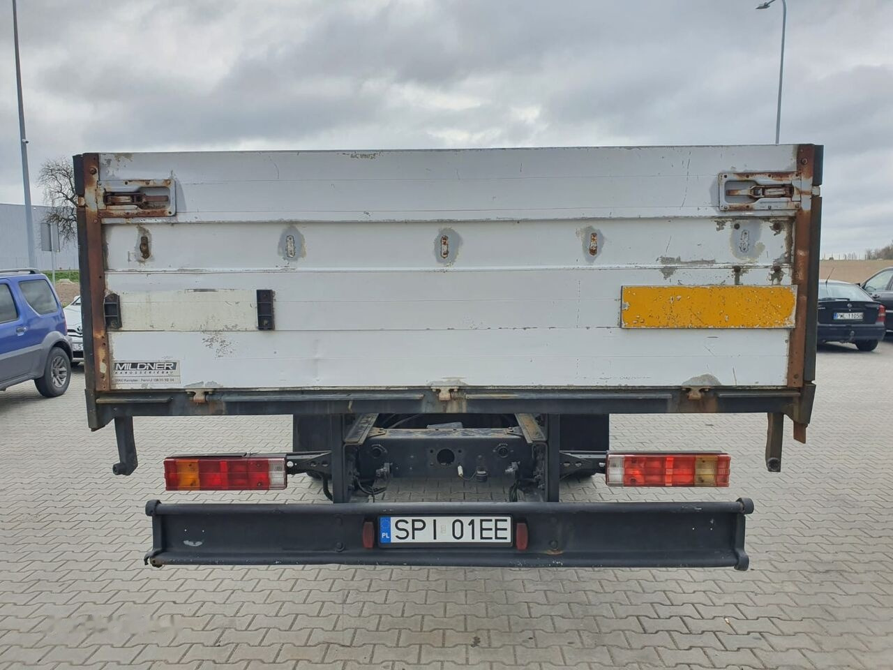 Vrachtwagen met open laadbak DAF 1700 ATI TURBO, 8 METER, Full Steel, Manual: afbeelding 5
